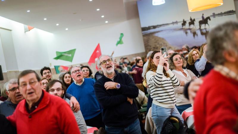 Jantar com apoiantes em Santarém