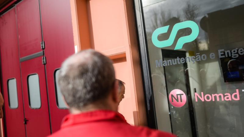 Visita às Oficinas da CP em Guifões