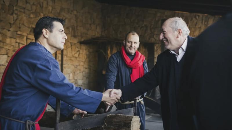 Visita ao Presépio Vivo de Priscos