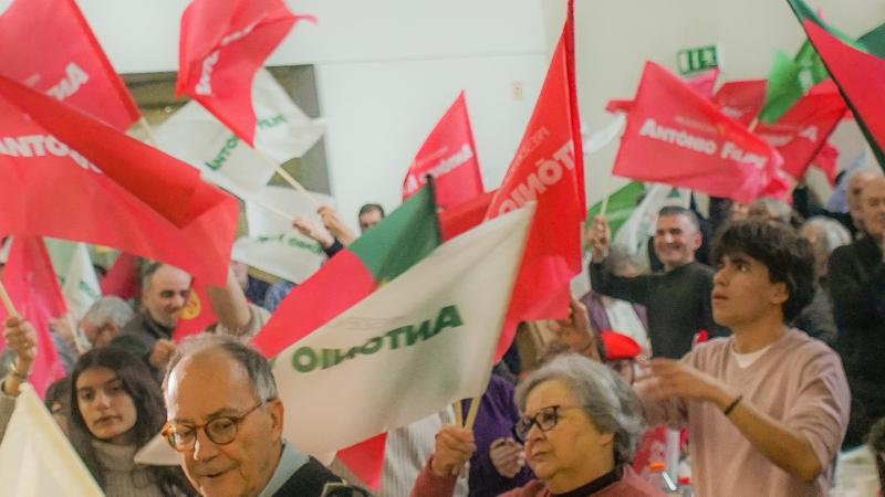 Almoço com apoiantes na Amadora